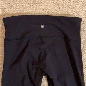 LULULEMON Wunder Under Black Leggings